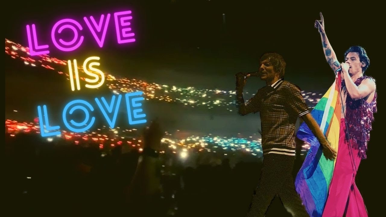 LOVE IS LOVE🏳️&zwj;🌈❤️ #happypridemonth #larrystylinson