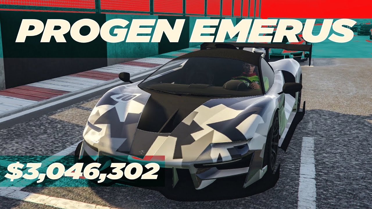 $3 MILLION Progen Emerus in GTA Online! (McLaren Senna)