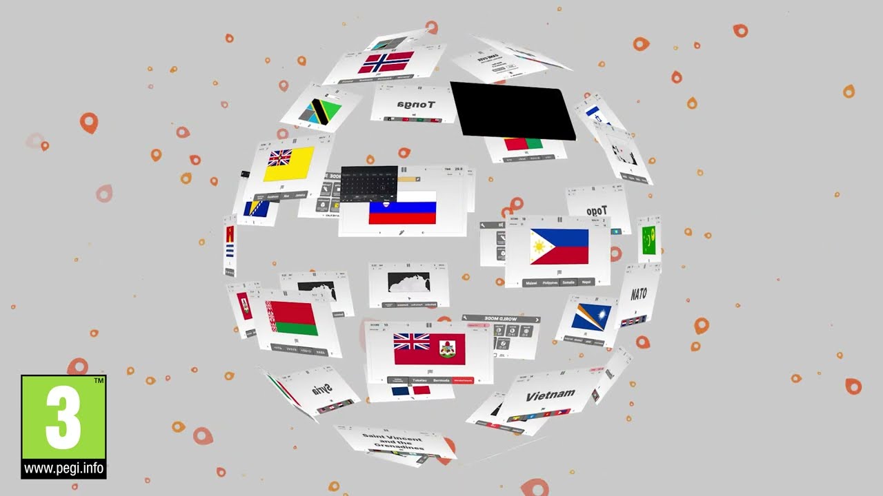 Guess the Flag - Trailer 2024 - PS4 & PS5 - Quiz with maps and flags