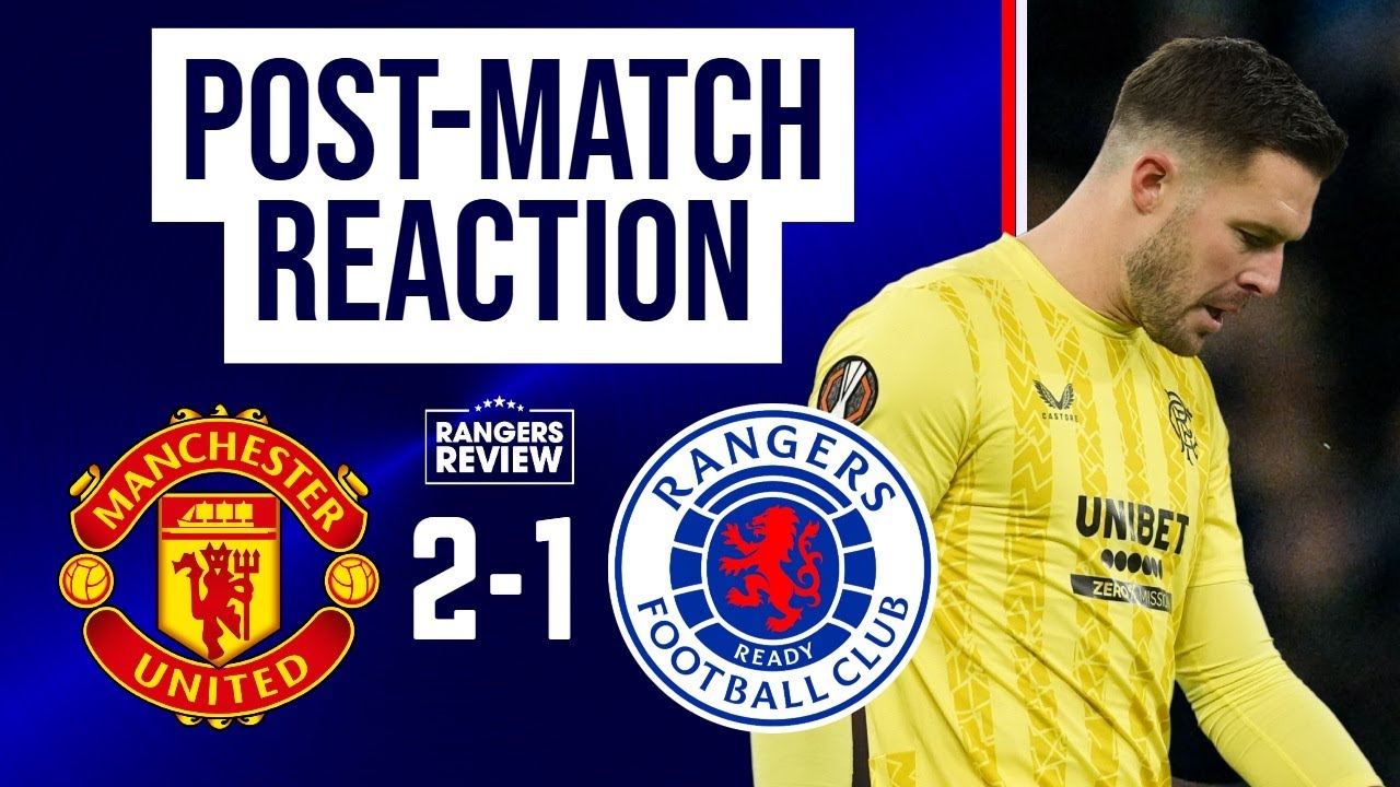 Man Utd 2-1 Rangers: Old Trafford heartbreak after Dessers stunner