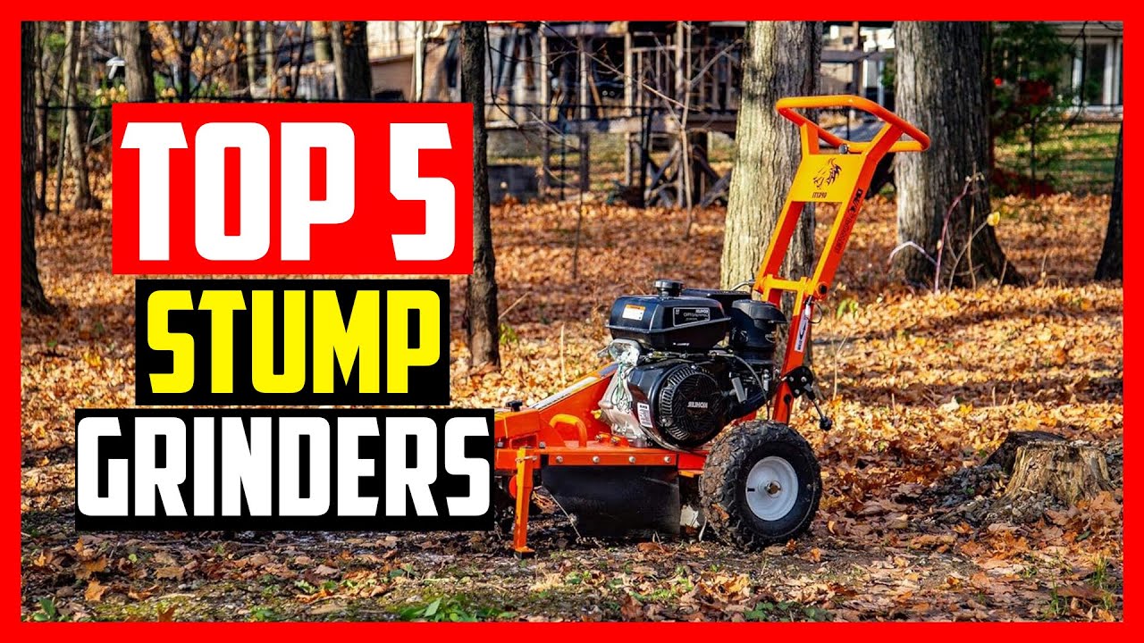 Top 5 Best Stump Grinders in 2026