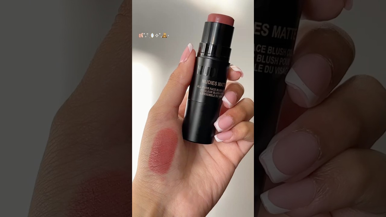 Nudestix Nudies Matte All Over Face Blush Color 🎀🩰✨ #makeup #blush #beauty #makeupvideo