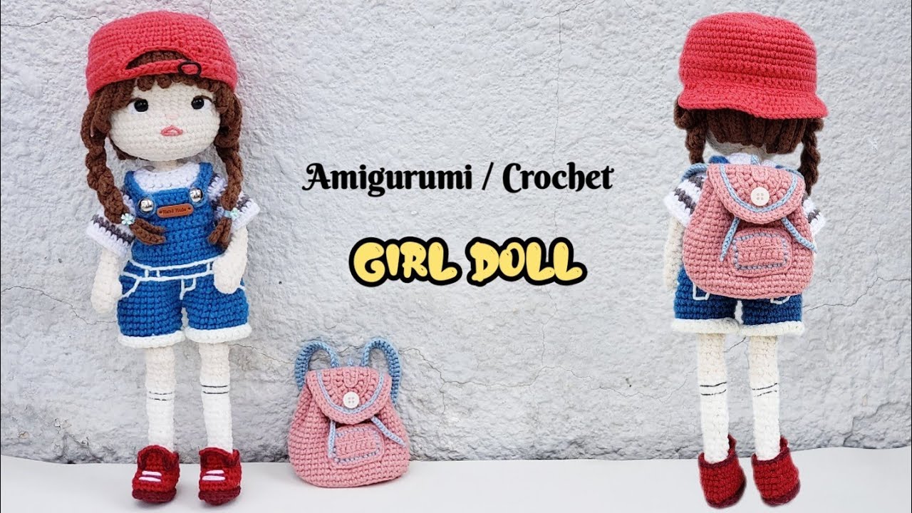 Crochet Girl Doll [Pattern Display] | SpringDay DIY