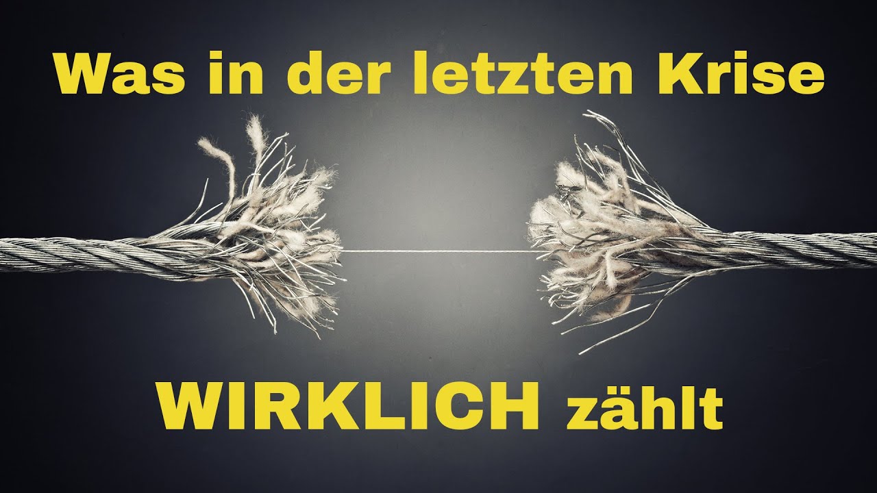 Was in der kommenden Krise WIRKLICH zählt! | Fritz Dengel