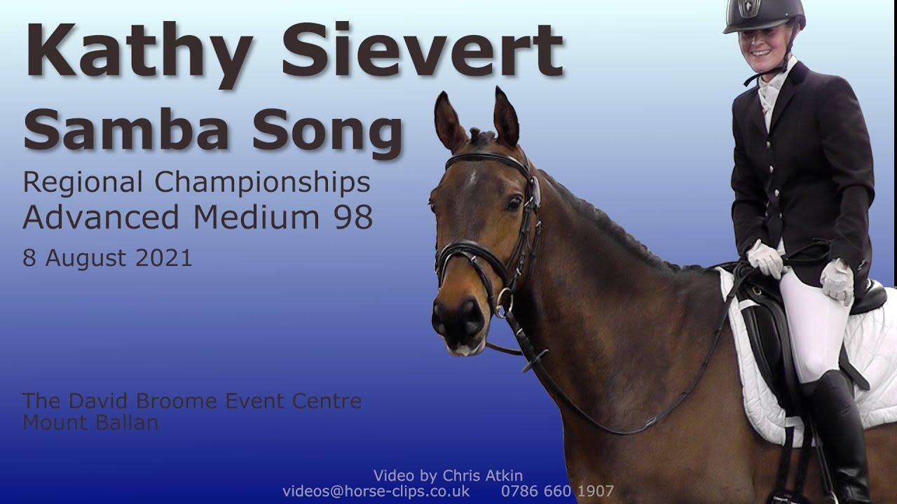 Dressage Regionals Adv Medium 98: Kathy Sievert & Samba Song