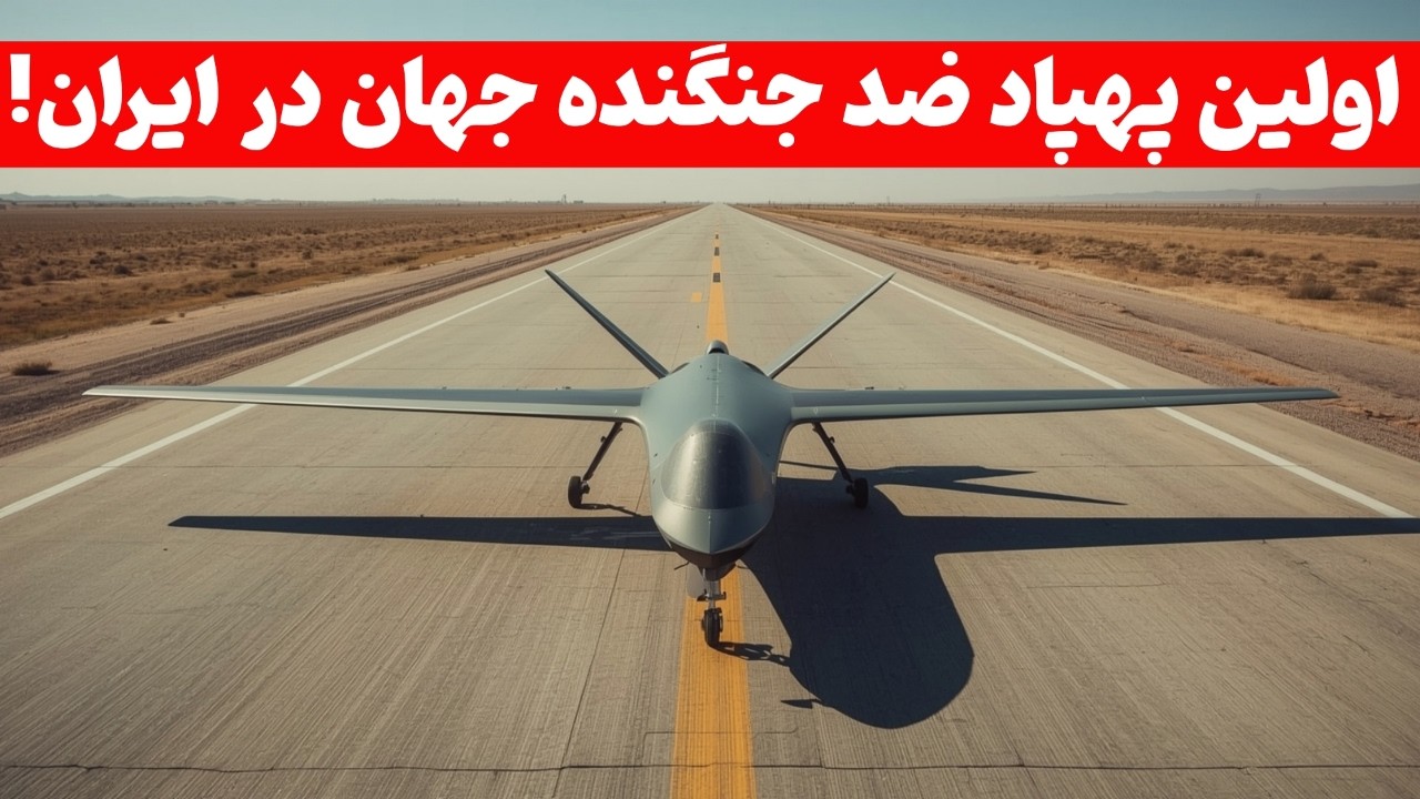 اولین پهپاد ضد جنگنده جهان رسما رونمایی شد | بررسی کامل مشخصات