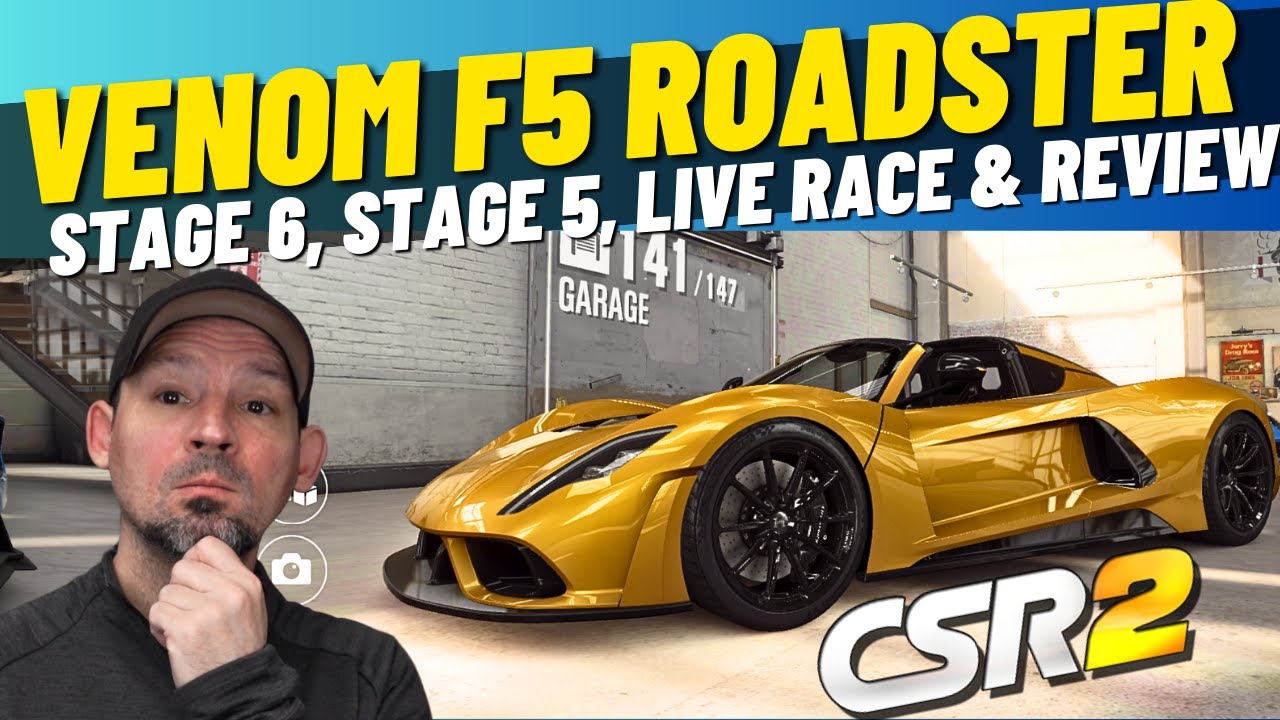 CSR2 Venom F5 Roadster Shift Tune Review | Live Racing Beast
