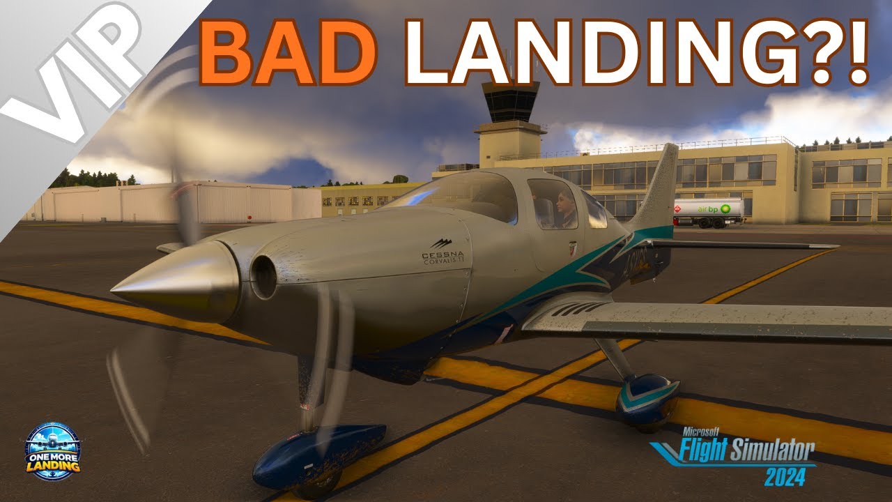 VIP Mission – Runway Excursion & RECOVERY | MSFS 2024 Career Mode