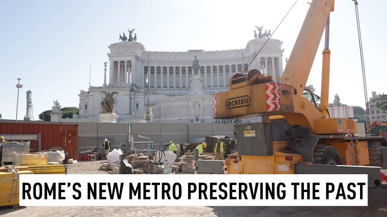 Rome's new Metro line showcases its deep past in 'museum stations'