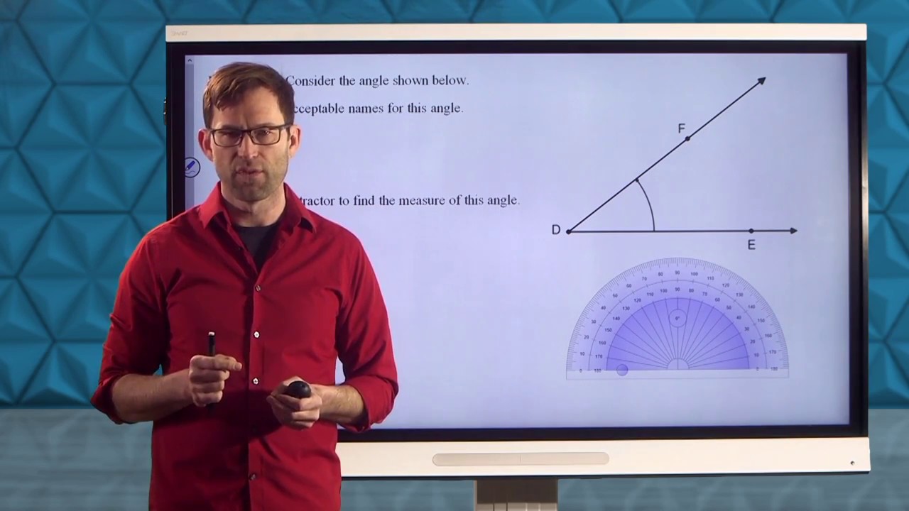 Common Core Geometry.Unit #1.Lesson #2.Lines, Rays and Angles