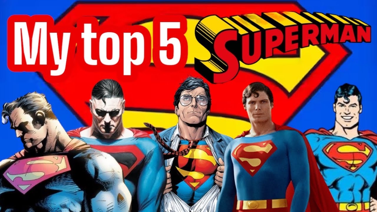 My Top 5 Superman Action Figures in The Collection.