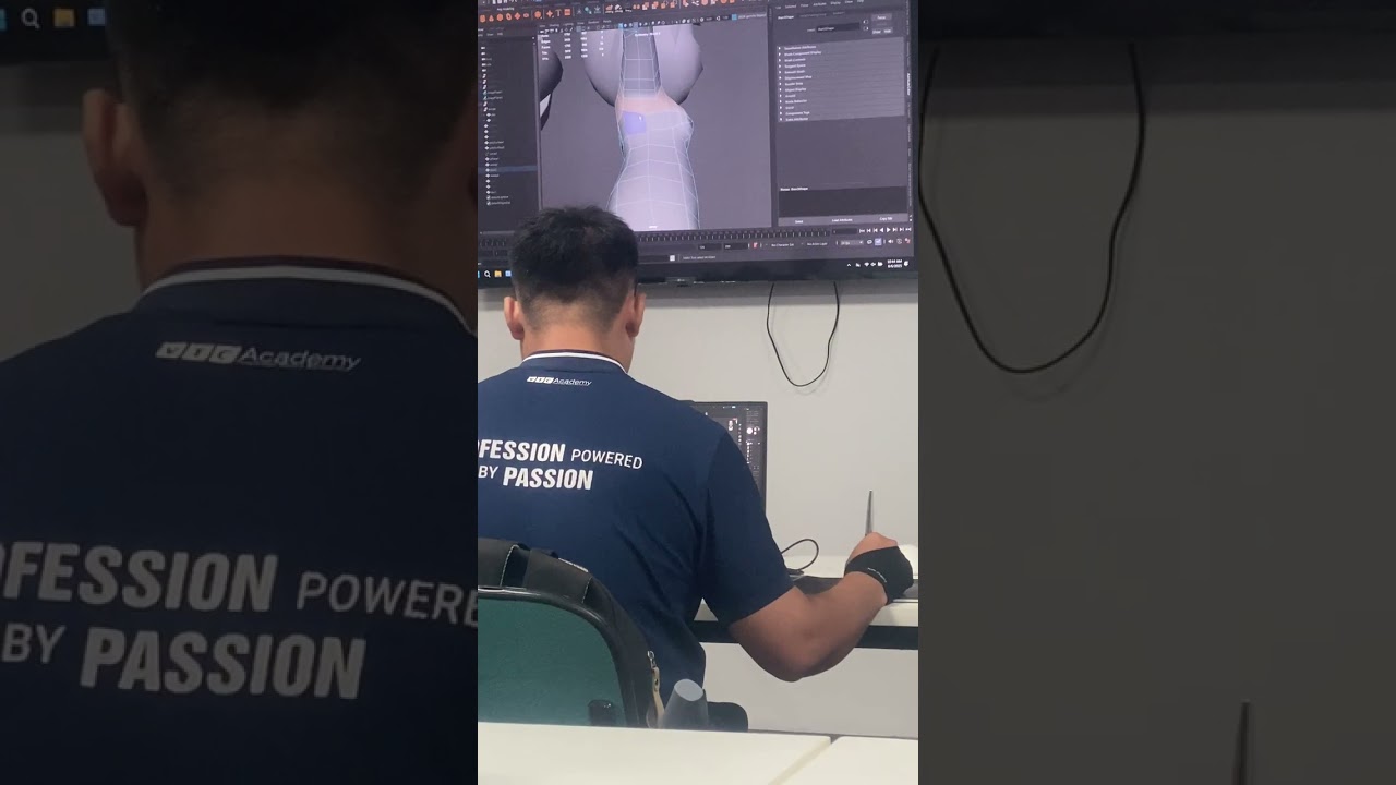Lesson 15 , video 4 ,dựng tóc và quần áo