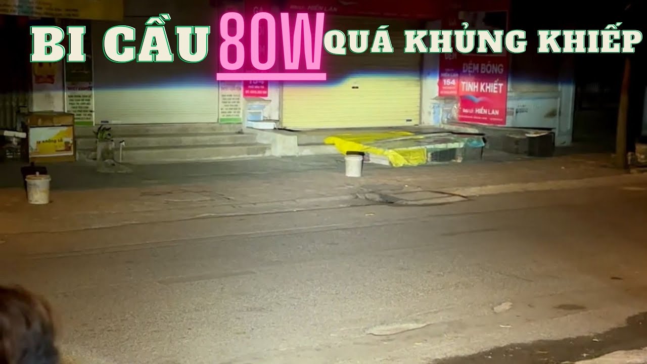 Đèn Pha Bi Cầu Mini T10 BMA , 80W Mạnh Nhất Thị Trường !