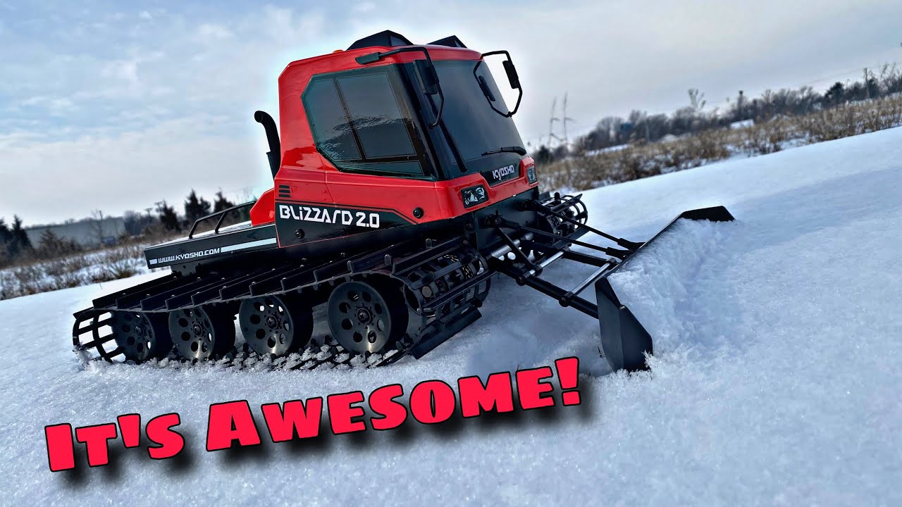 The BEST RC for Snow- Kyosho Blizzard 2.0