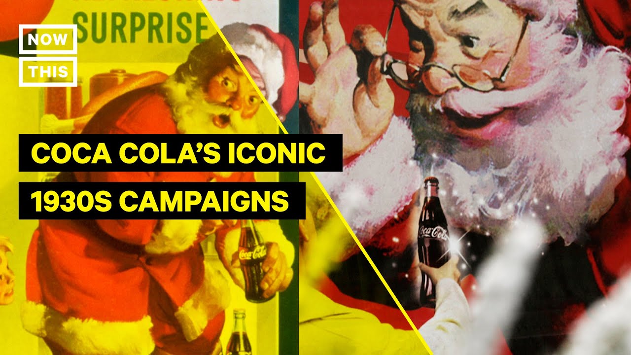 How Coca Cola's Iconic 1930s Campaigns Shaped our Modern Santa
