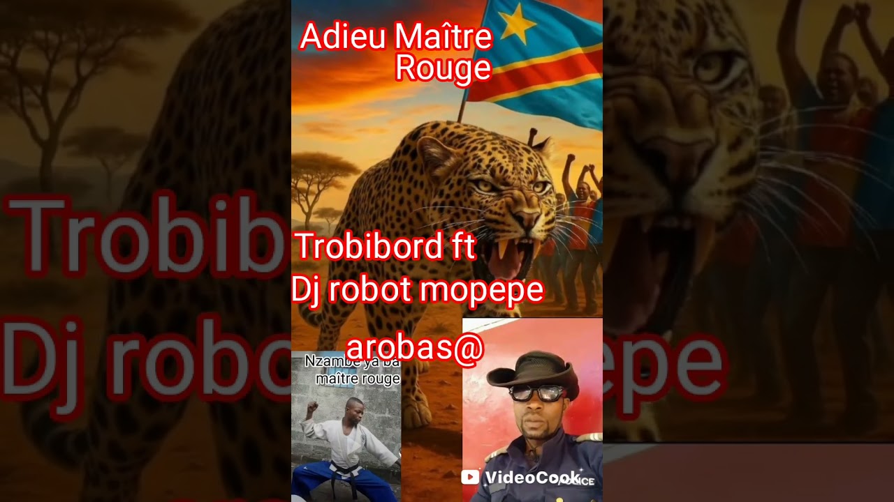 Chanson adieu MAITRE ROUGE .dj robot mopepe 
