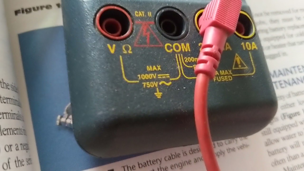 HOW TO UNDERSTAND FUSES AND HOW TO USE MULTIMETERS FOR CURRENT MEASUREMENTS FROM DIAGRAM
