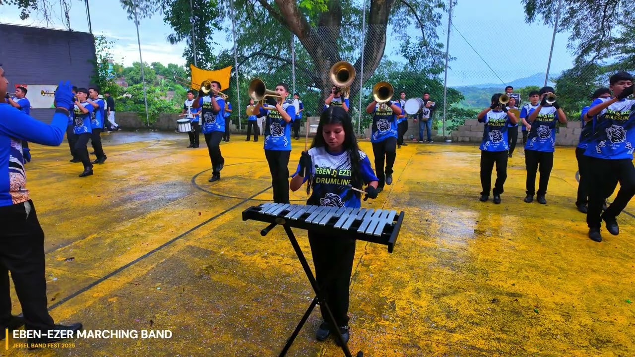 Eben Ezer Marching Band cierra con broche de oro el Jeriel Band Fest 2025 🥁🎉
