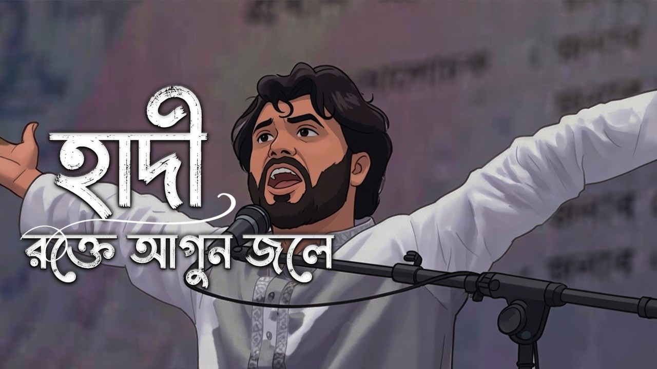 হাদি রক্তে আগুন | আগুন ঝরা নতুন গান ২০২৬ 🔥