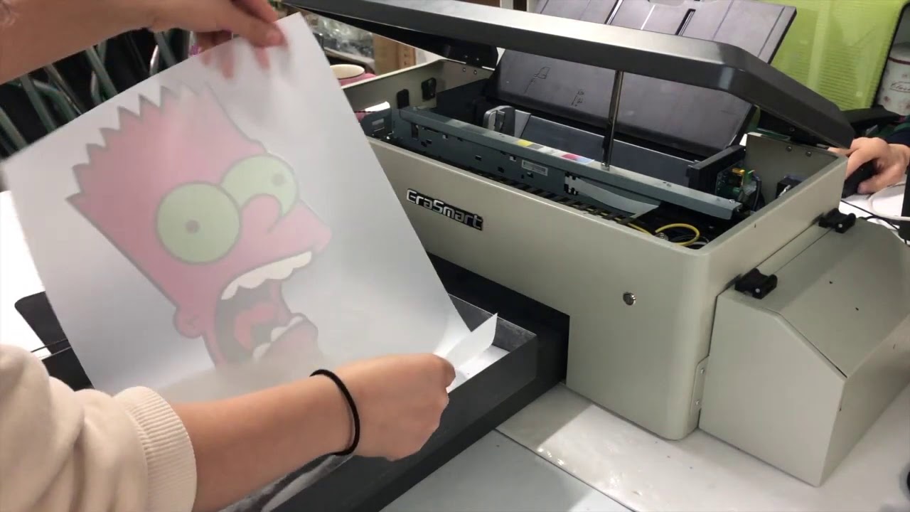 A3 DTF Printer for PET Film Printer Roll Printing Heat Transfer PET Film +8613824315897