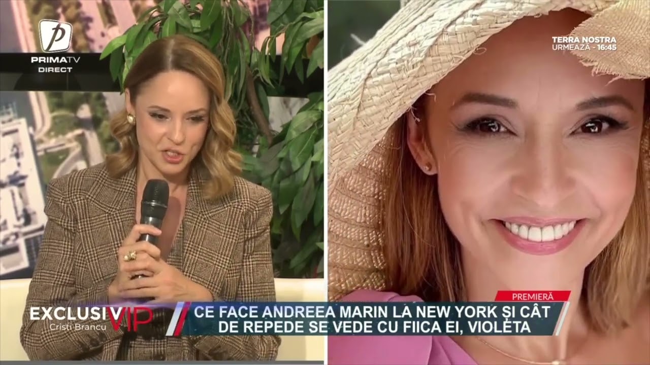 Andreea Marin, despre începutul de an. Ce planuri surprinzătoare are vedeta