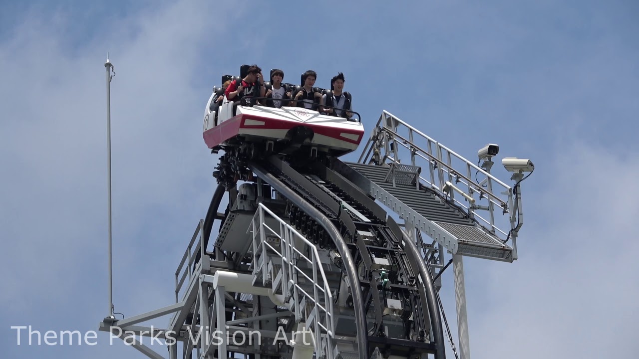Takabisha World's Steepest Roller Coaster Fuji-Q Highland Japan