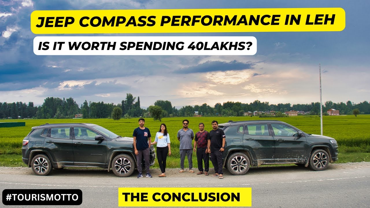 Jeep Compass Model S 4x4 Performance in Leh Ladakh #jeep