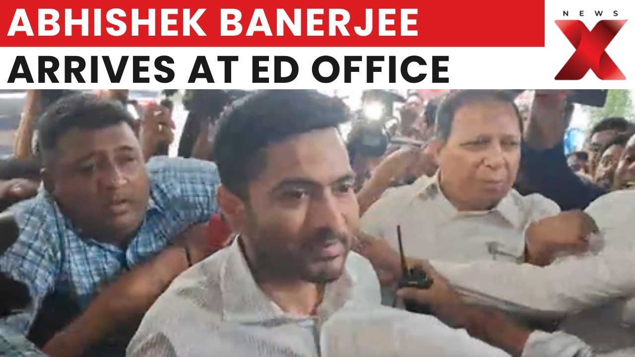 Abhishek Banerjee Reaches ED Office For Questioning In Teacher Recruitment Scam | Latest News