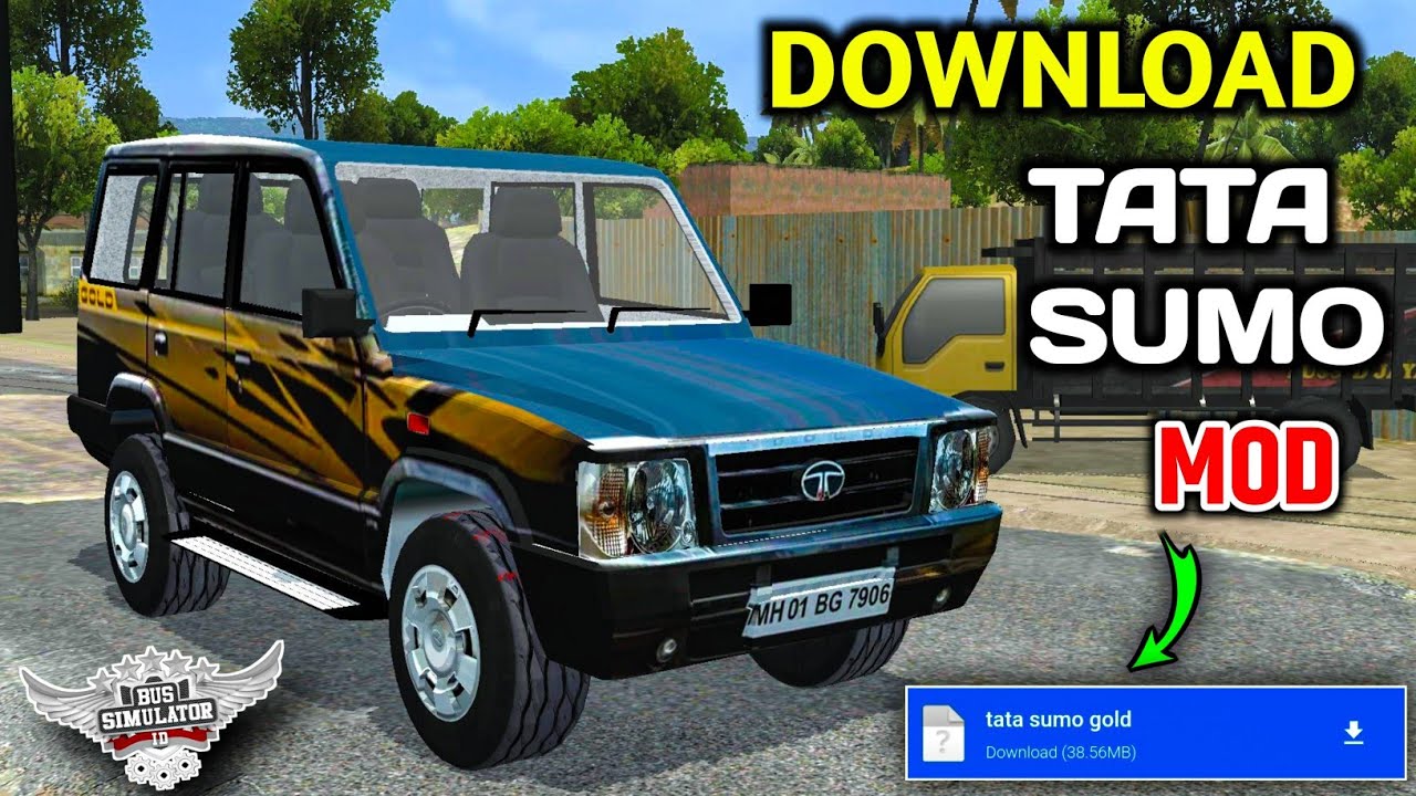 How to Add Tata Sumo Mod in Bus Simulator Indonesia | Bussid Tata Sumo Gold Mod | Download kese kare
