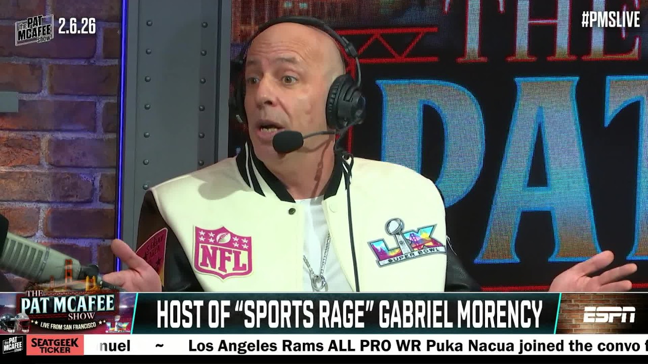 Super Bowl prop bets and MVP pick from &lsquo;Sports Rage&rsquo; Gabriel Morency | The Pat McAfee Show