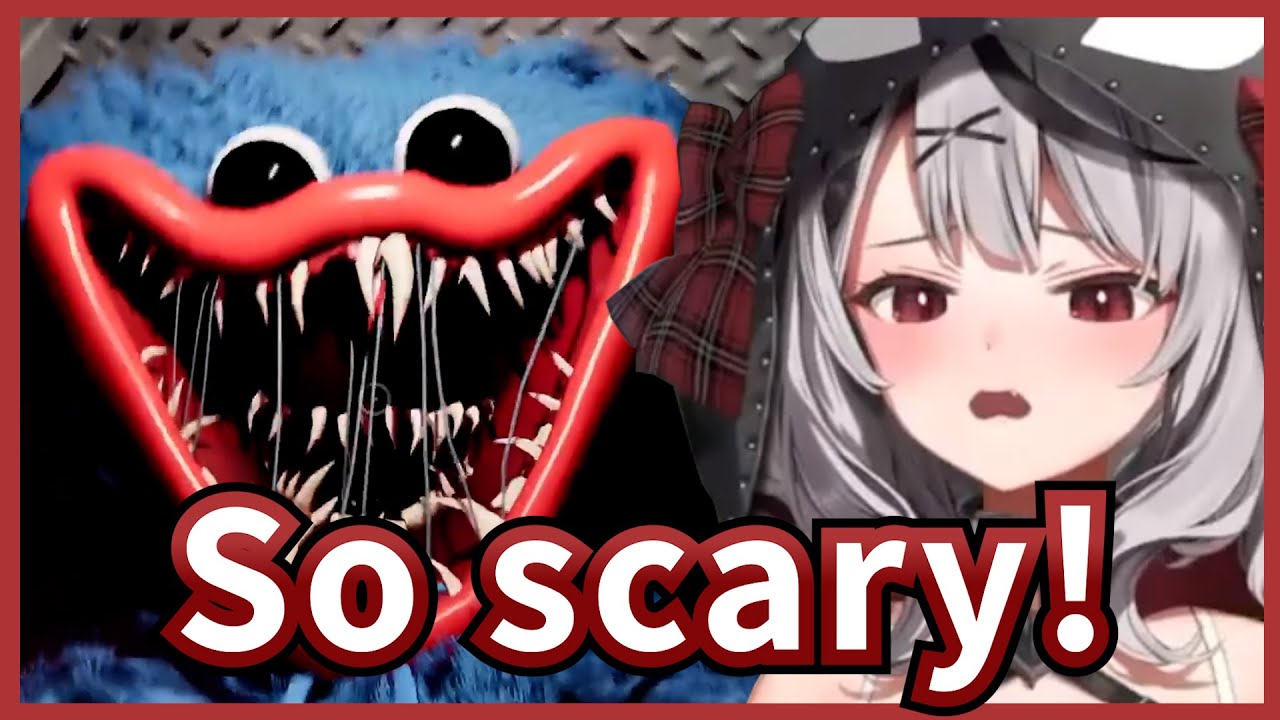Chloe's Screams Give Me Life - Huggy Wuggy Jumpscare 【 Hololive / Eng Sub 】