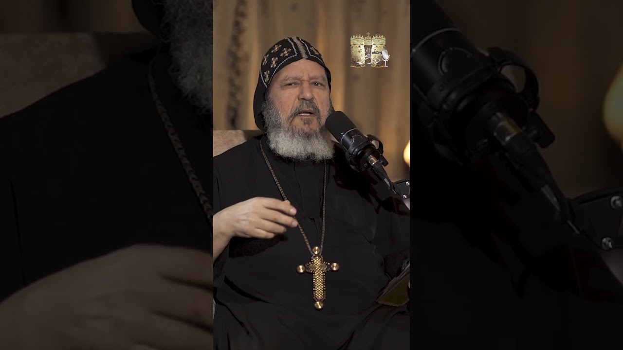نيافة الأنبا أغاثون يُعلم القمص مينا المُحرقي درس عن عدم الكلام بدون سبب | 🎙بودكاست دير المُحرق