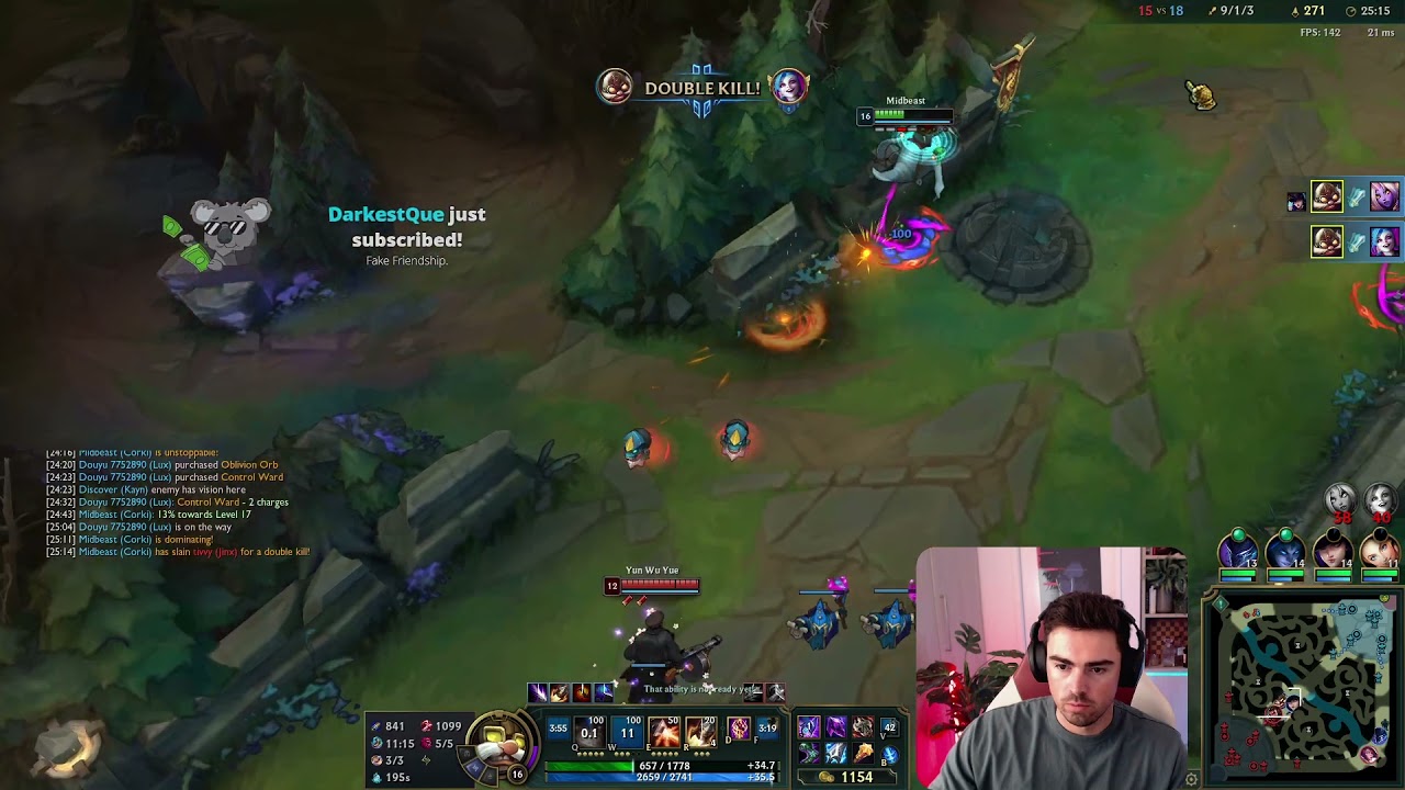 huge damage with ap corki - midbeast