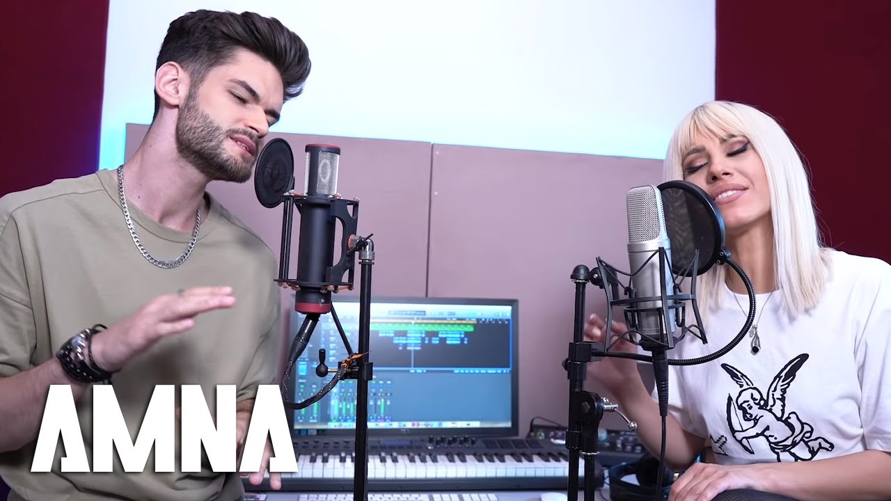 AMNA ft. EDWARD SANDA - Dancing With A Stranger | Sam Smith Cover