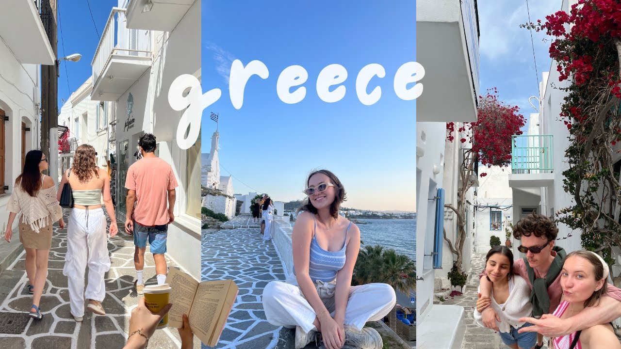 greece travel vlog ~ paros 🍹🇬🇷☀️