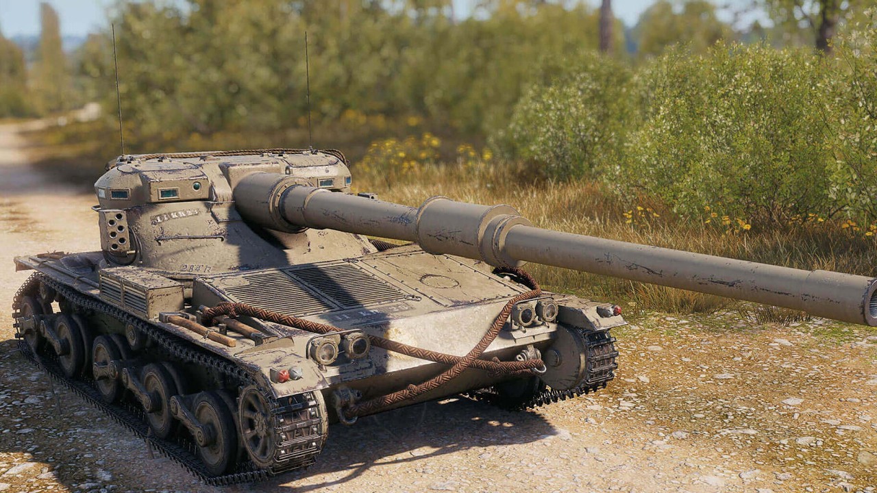 Manticore - Nice bushes on Prohorovka (интересный куст). WoT.