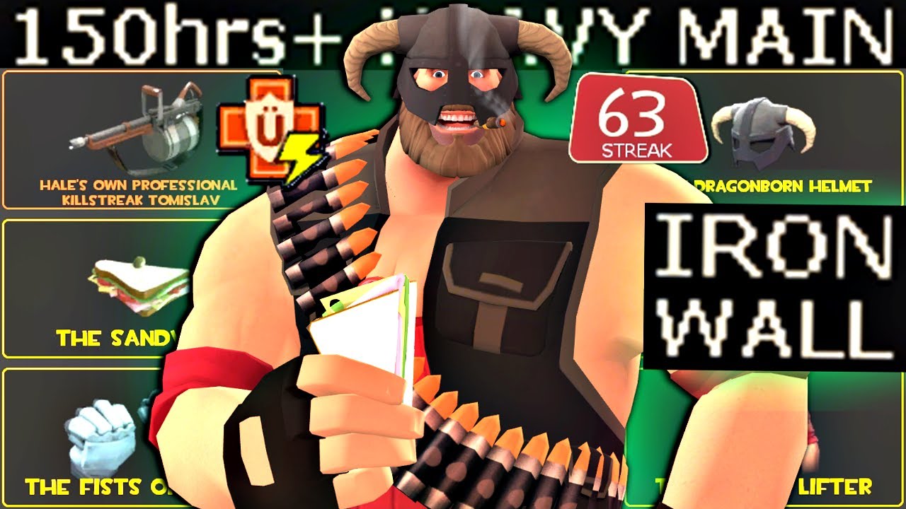 150+ Hours as a TANK 🔸 TF2 Heavy Gameplay
