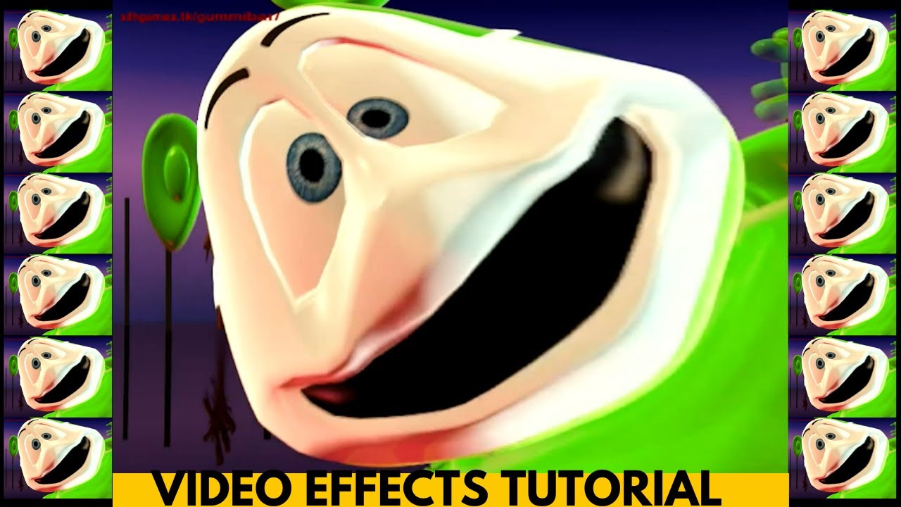 (VIDEO TUTORIAL) SCARY LOUD EFFECTS HALLOWEEN REMAKE Gummy Bear Gummibär Song 16 | VIDEO/AUDIO EDIT