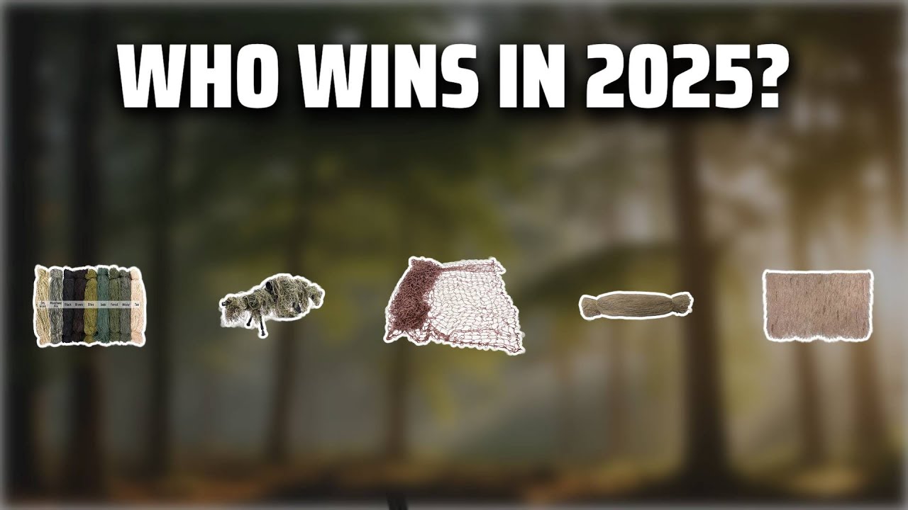 The Top 5 Best Ghillie Suit in 2025 - Must Watch Before Buying!