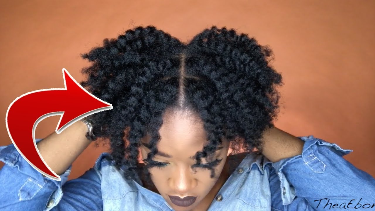 FLAT TWIST OUT TUTORIAL | 4C HAIR | THEAEBONY
