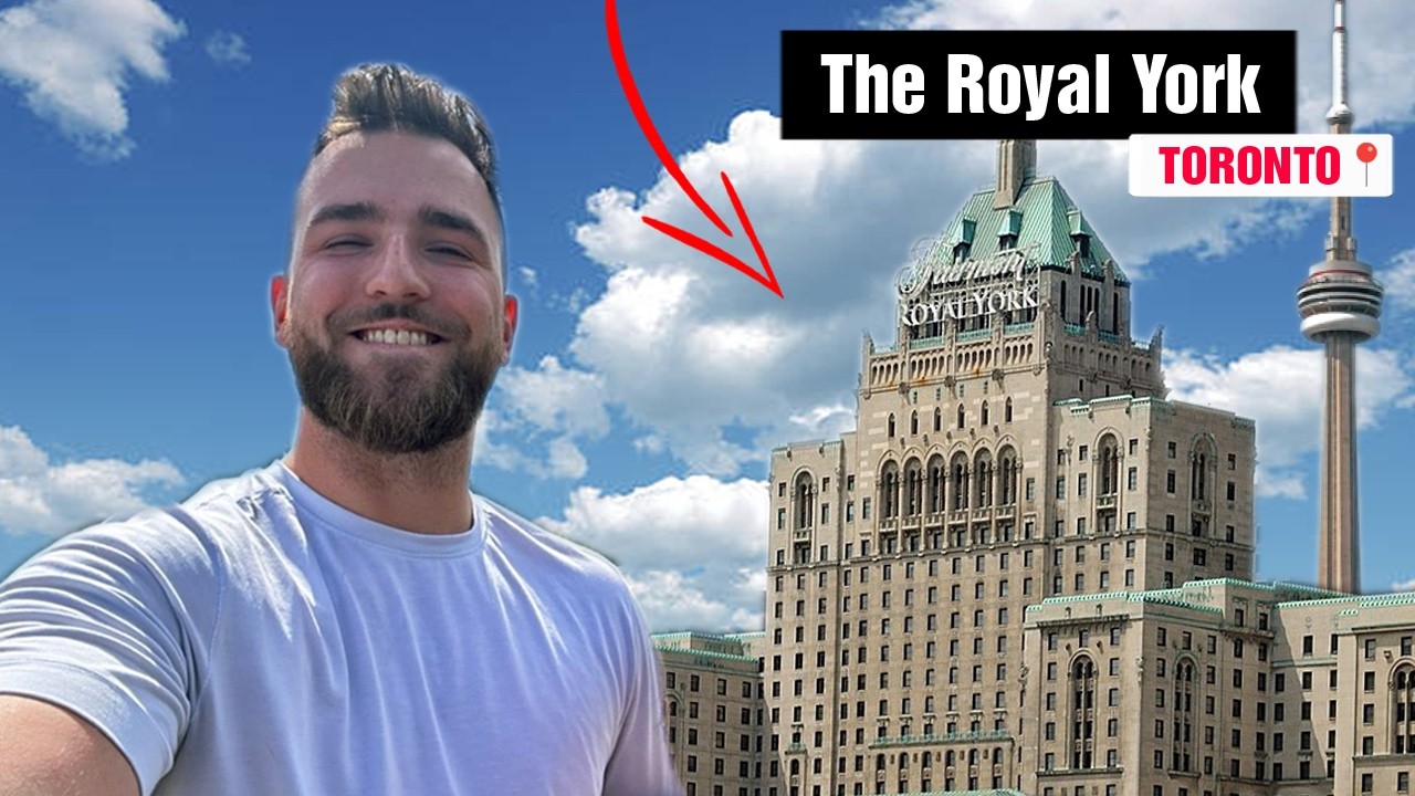 I Stayed in Toronto's Luxury Castle Hotel | Fairmont Royal York