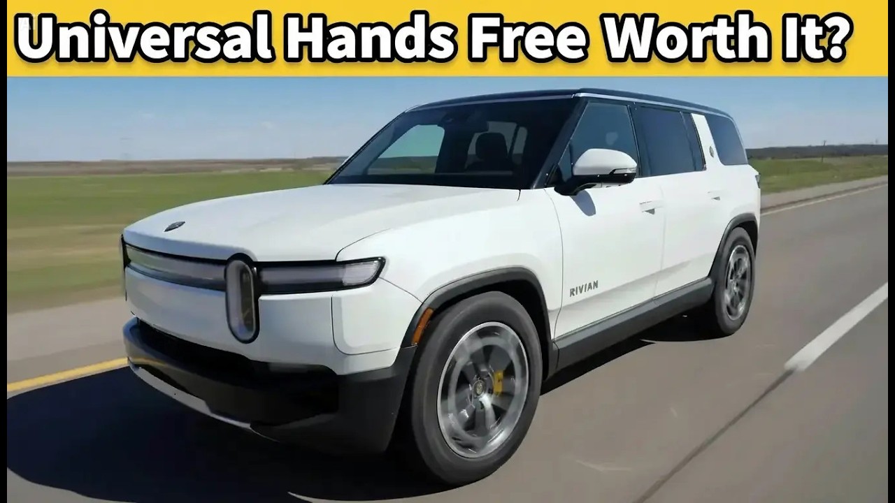 Система Autonomy+ Universal Hands Free на Rivian R1S