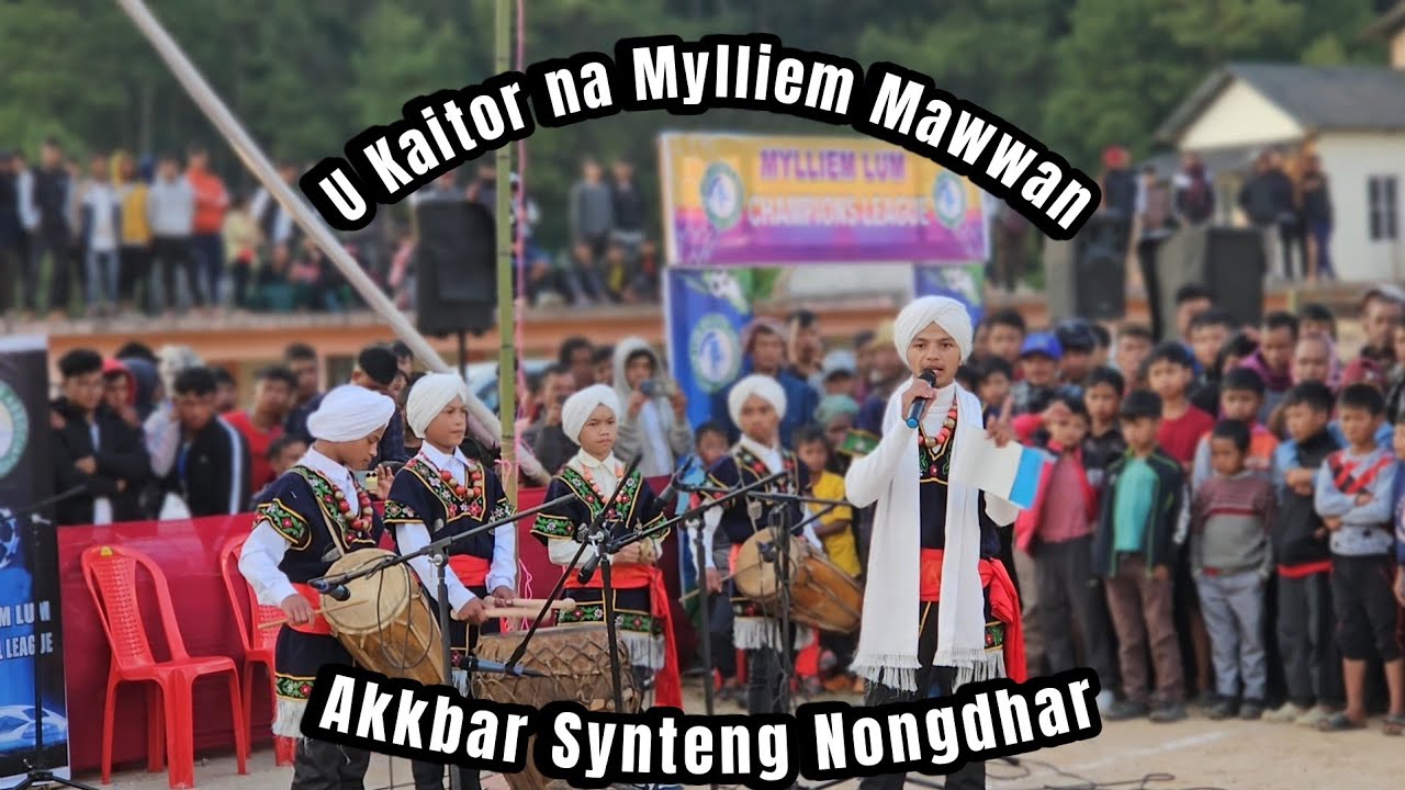 ka jingphawar ba sngewtynnad haka sngi opening Ceremony jong ka Mylliem lum kaba 11th Mylliem 12mer.