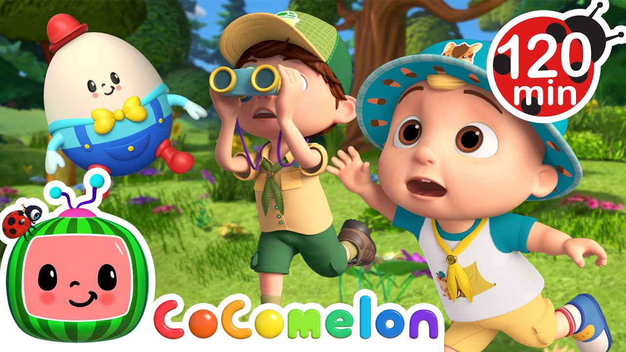 Humpty Dumpty Outdoor Rescue!🥚 + More CoComelon Nursery Rhymes + Animal Songs for Kids 🎵