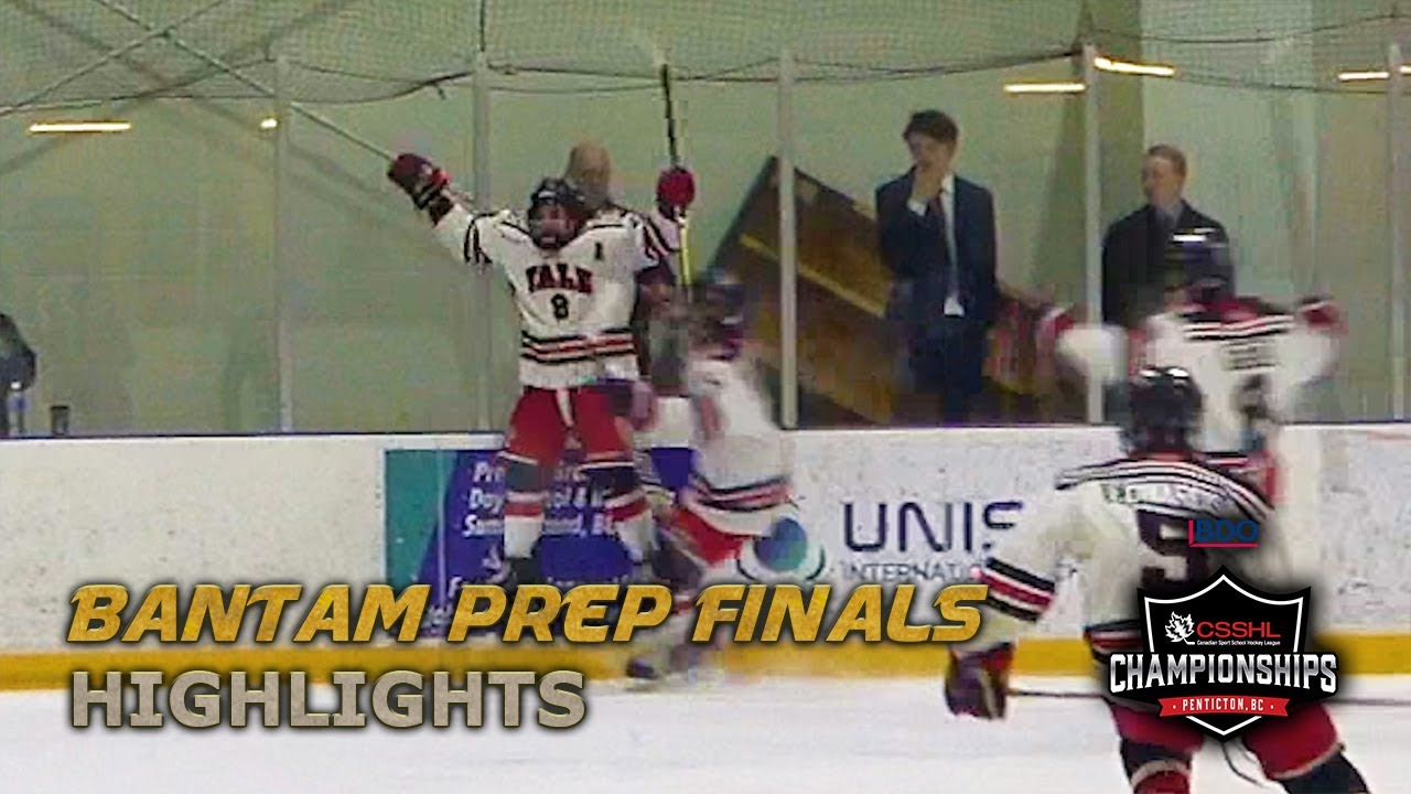 2019 CSSHL U15 Prep Finals - Yale vs NAX - Extended Game Highlights - Stand Out Sports