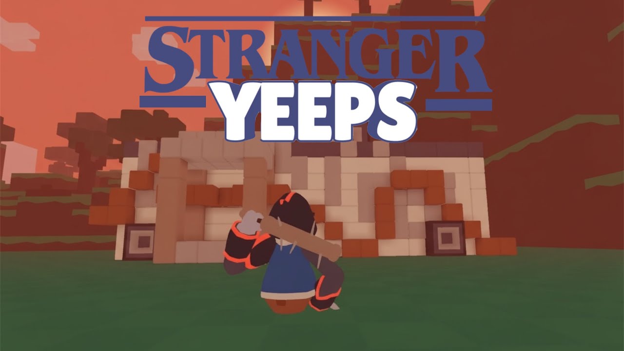 I recreated three famous stranger things scenes in YEEPS!