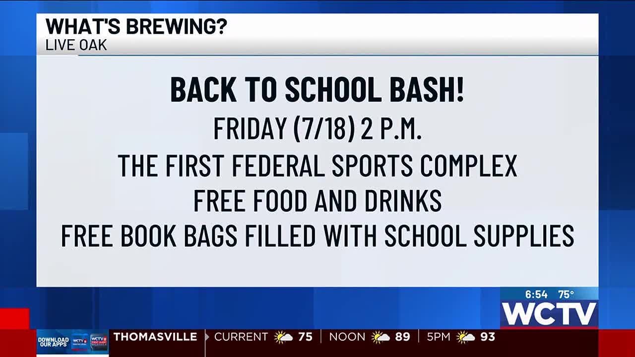 What's Brewing - Back to School Bash