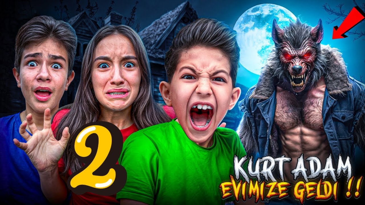 KURT ADAM YAVRU KEDİMİZİ KAÇIRDI!!! GECE KURT ADAM BAHÇEMİZE GELDİ | 2. BÖLÜM