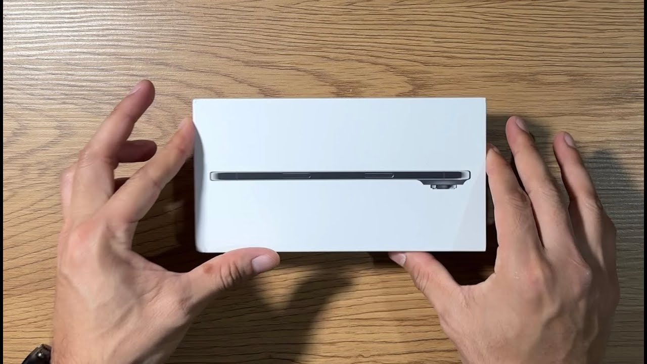 Unboxing iPhone Air Space Black