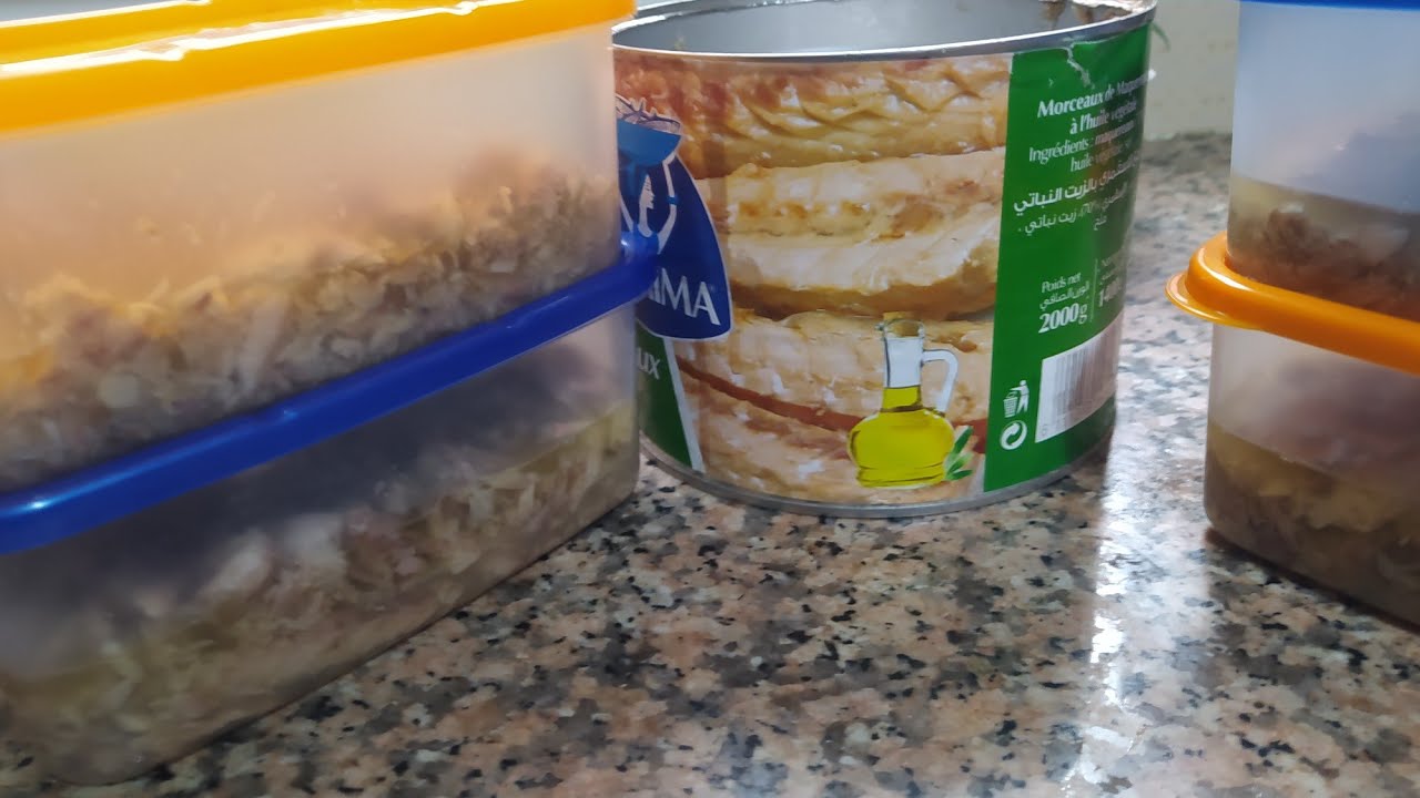 طريقة إحتفاظ بالطون في المجمد🐟